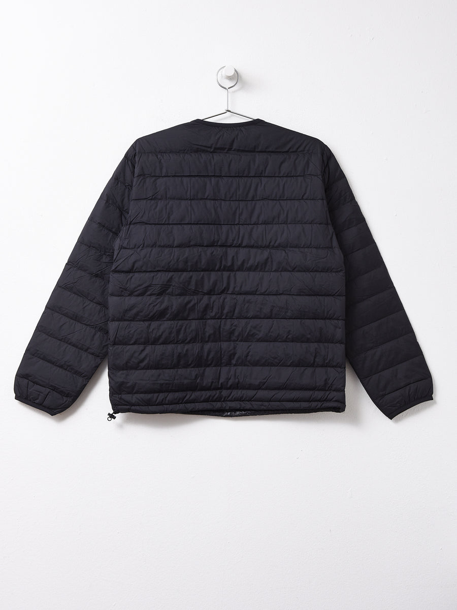 M_INNER DOWN CREWNECK JACKET_BLACK – Blancsom