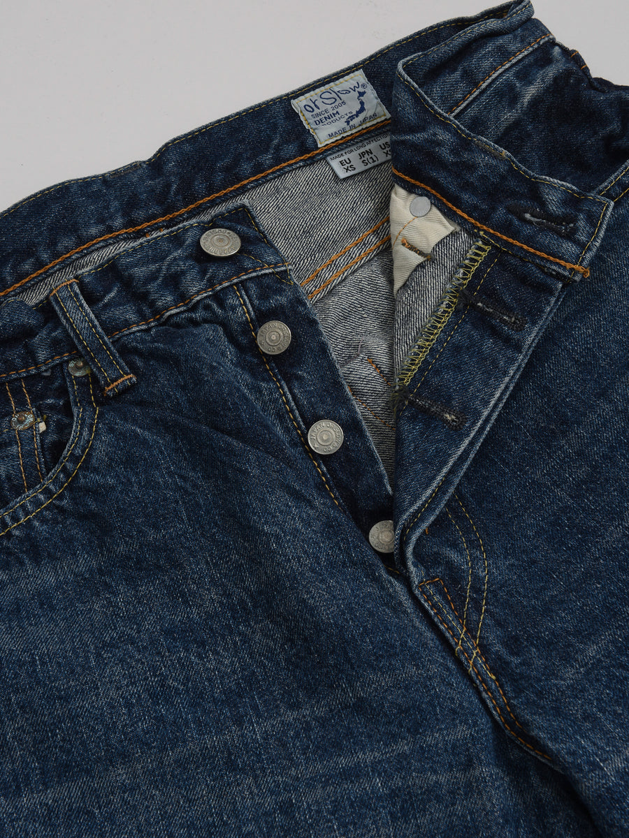 105 STANDARD SELVEDGE DENIM 2YEAR WASH_#01-1050-84 – Blancsom