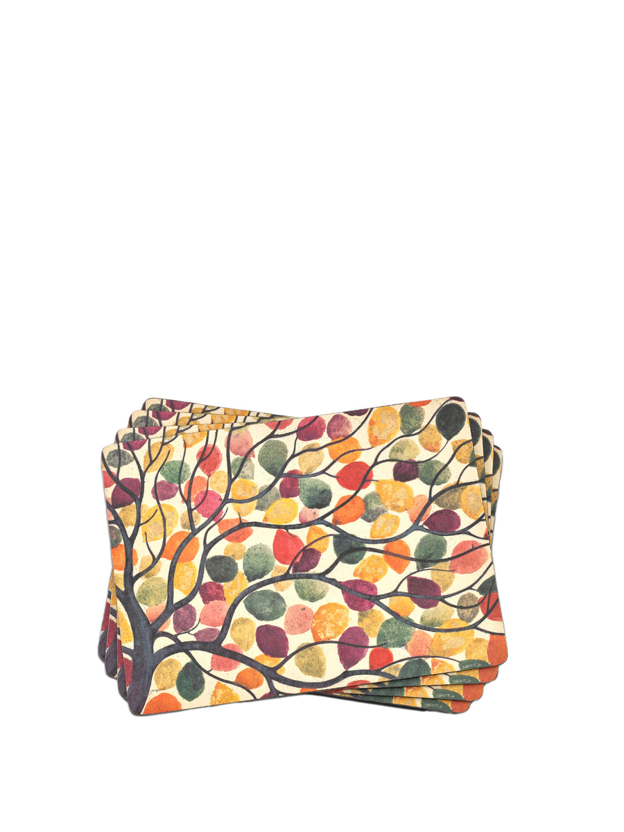 Pimpernel Placemats_Dancing Branches Blancsom