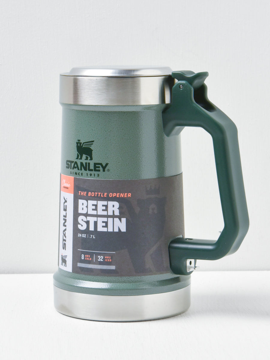 Stanley® Classic Bottle Opener Stainless Vacuum Insulated Beer Stein, 24oz.