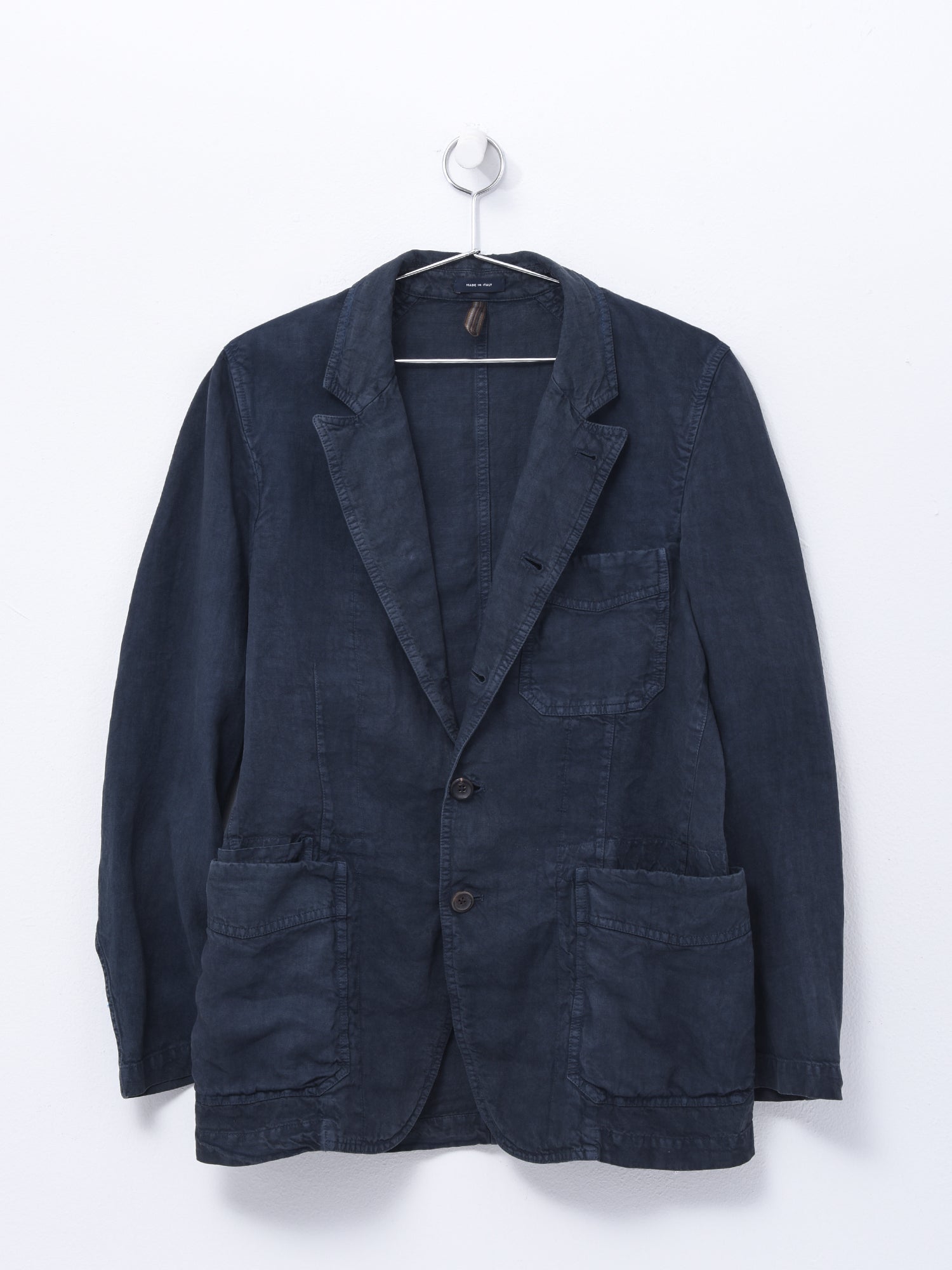Drake’s ドレイクス ゲーム ブレザー Mk.Ⅱ リネン ジャケット 38 MKII LINEN GAMES BLAZER NAVY – Blancsom