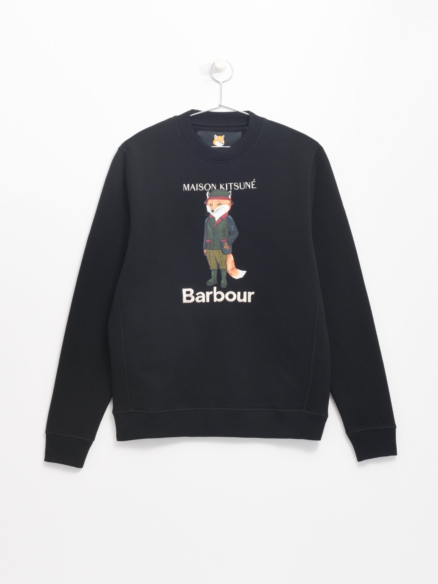 BARBOUR X MK BEAUFORT FOX CREW_black