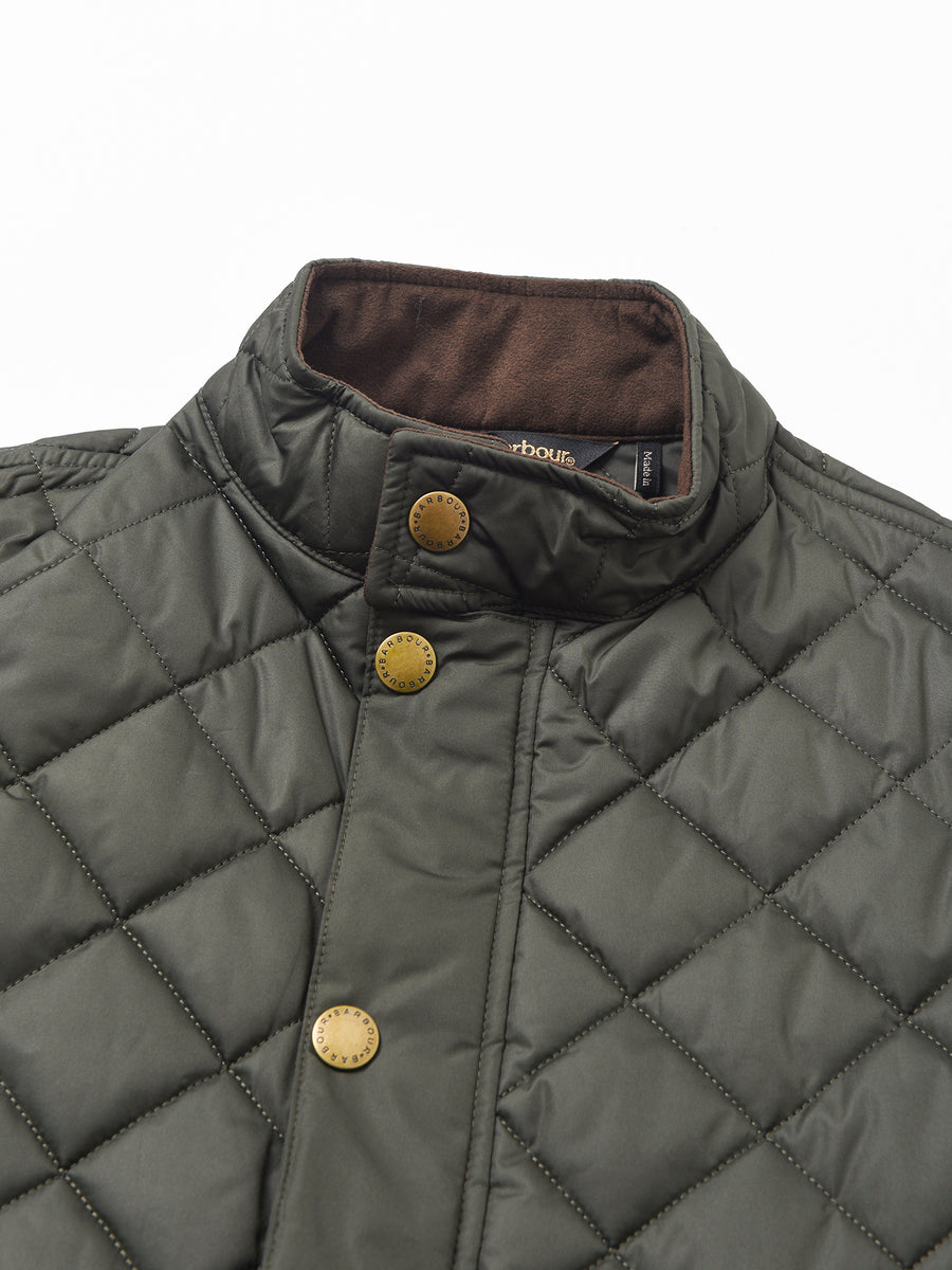 BARBOUR LOWERDALE GILET_sage – Blancsom