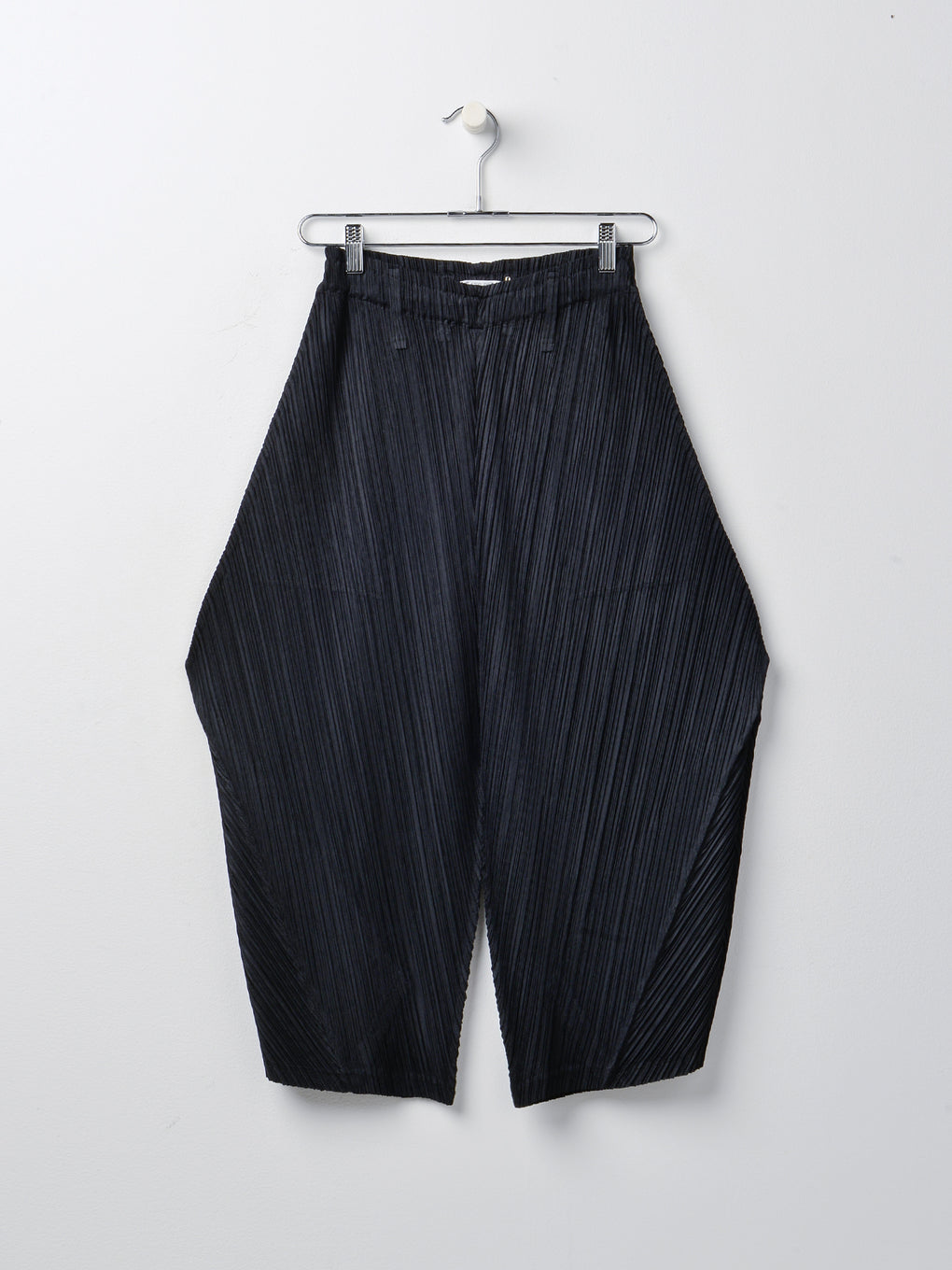 PLEATS THICKER BOUNCE PANTS_BLACK – Blancsom