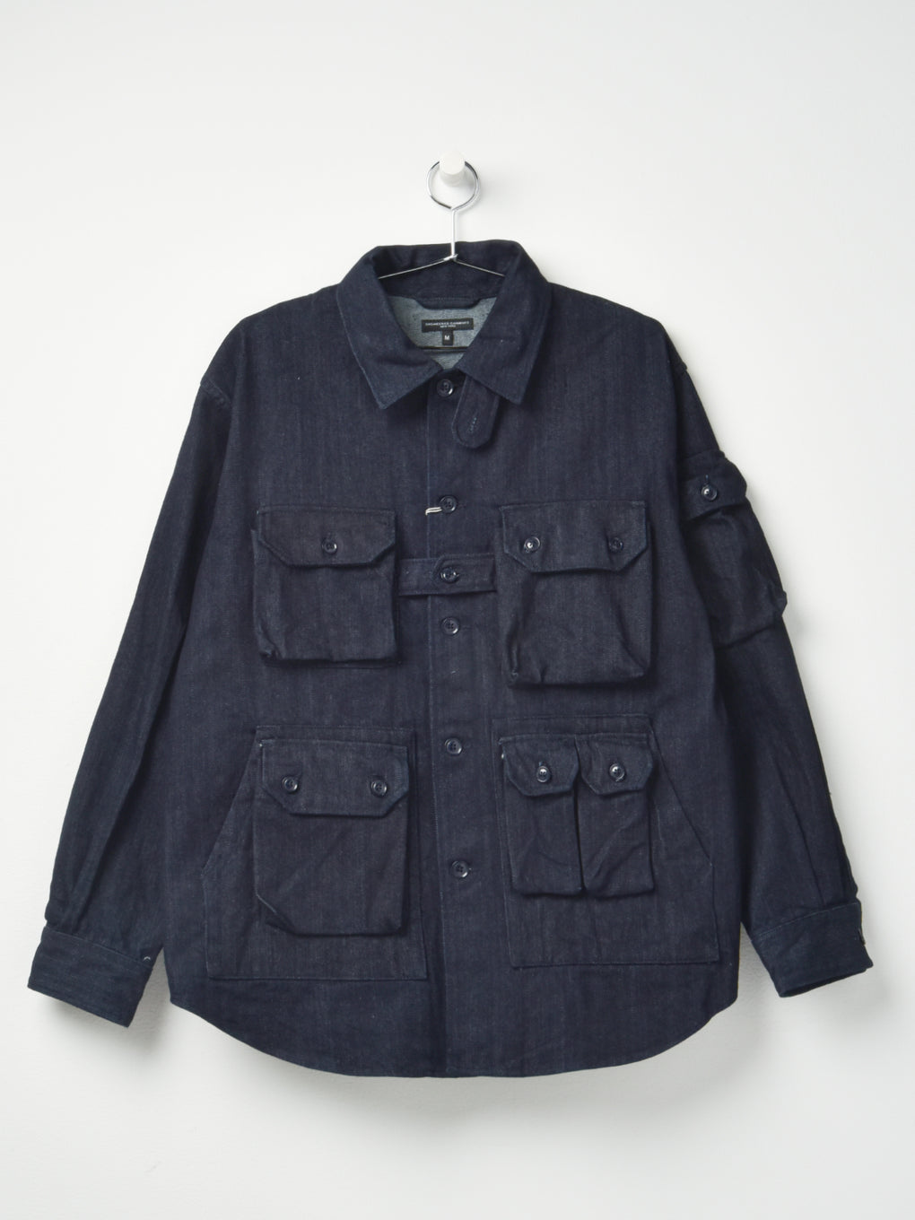 EXPLORER SHIRT JACKET INDIGO 10OZ BROKEN DENIM – Blancsom