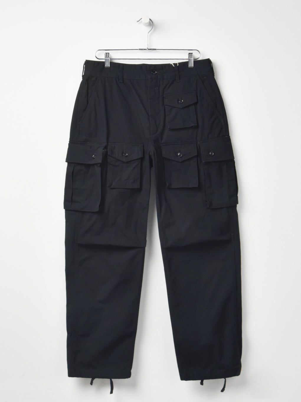 FA PANT BLACK HEAVYWEIGHT COTTON RIPSTOP – Blancsom