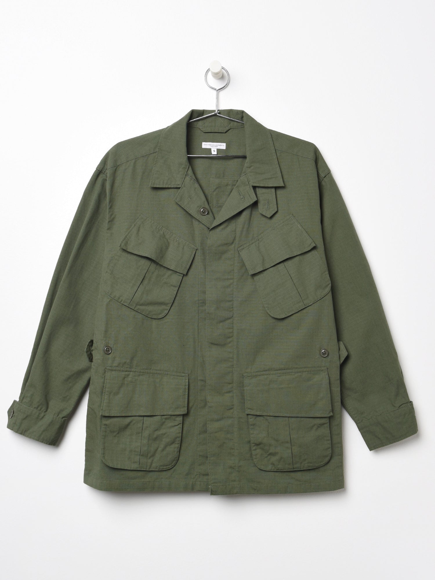 Jungle Fatigue Jacket_Olive Cotton Ripstop – Blancsom