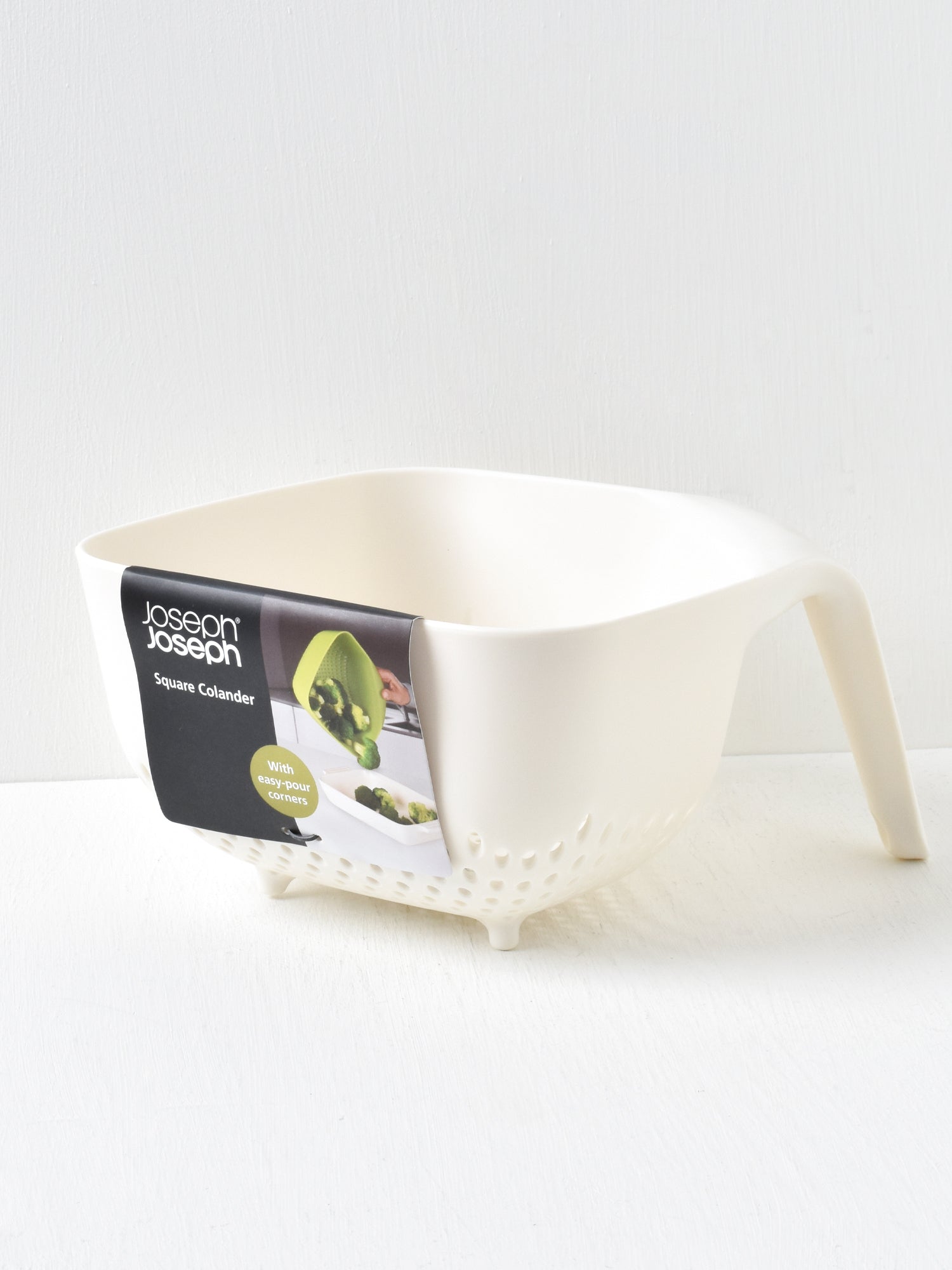 Square Colander White Blancsom