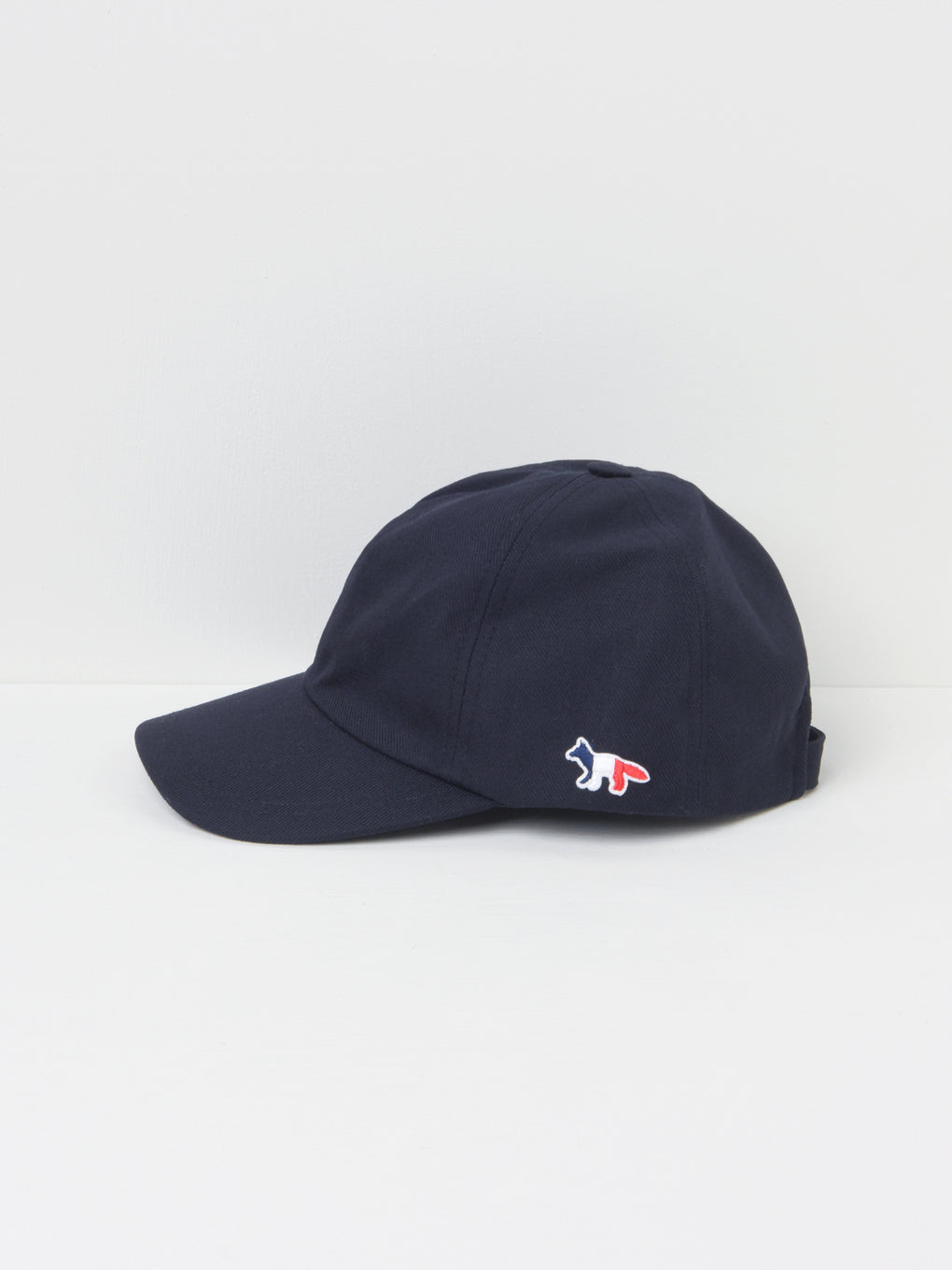 TRICOLOR FOX 6P CAP_NAVY – Blancsom