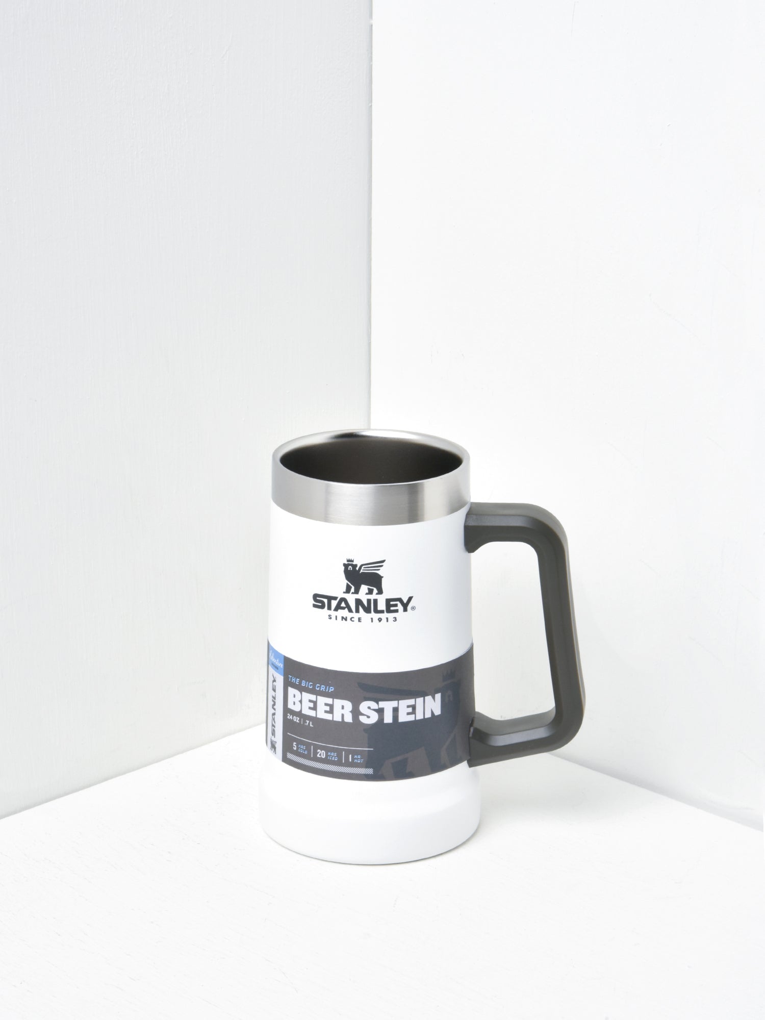 Stainless Steel Beer Mug Insulated 24oz Large Beer Stein Tumbler