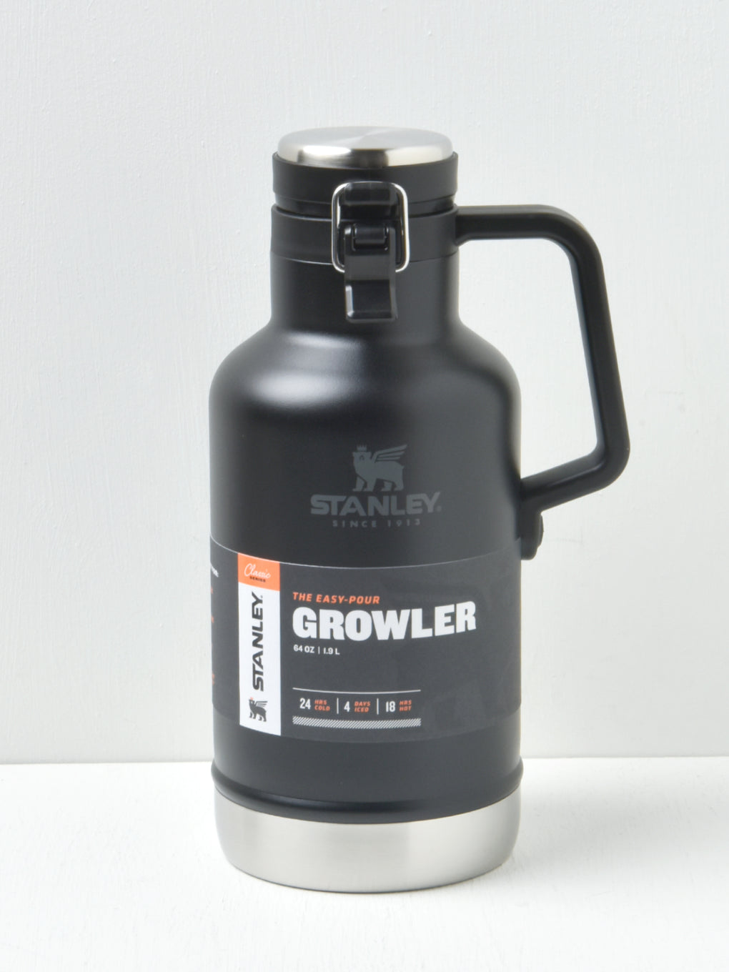 The Easy-Pour Growler 64OZ / 1.9L, Matte Black – Blancsom