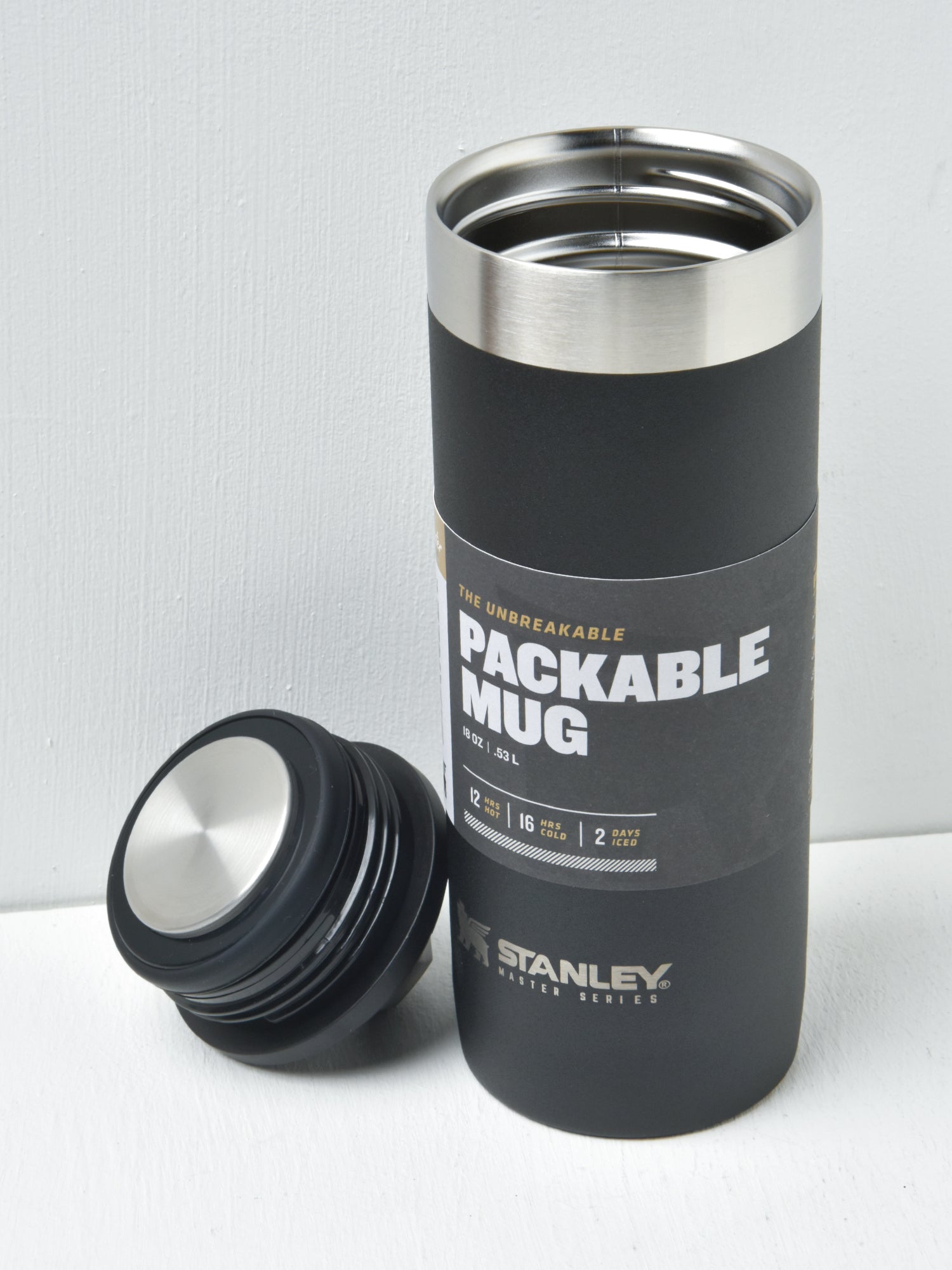 The Unbreakable Packable Mug18OZ/53L Foundry black – Blancsom